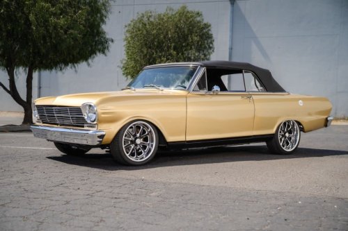 Chevy, Restored 1962 Chevy II Nova Convertible Heads to Auction With Modern V8 Power