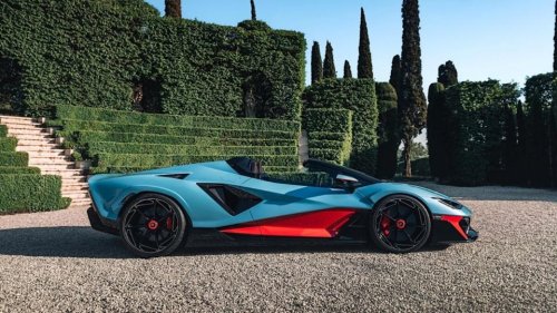 New Lamborghini Fenomeno Roadster Is A 15 Unit V12 Hybrid Hypercar