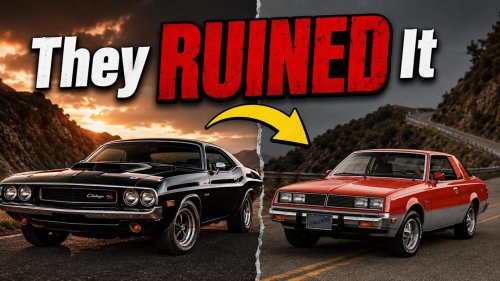 6 Cars That Failed Their Evolution: Progress or Regression?