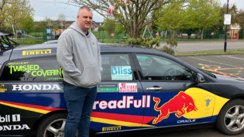 The pub landlord driving a car with 195,000 miles on the clock across Europe