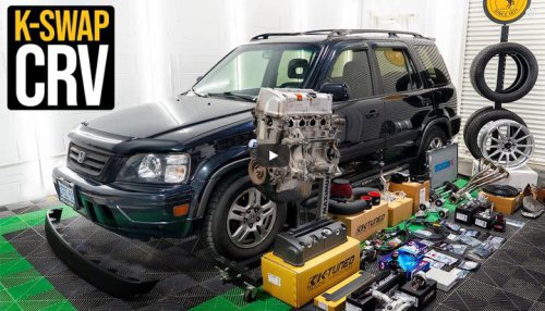 Building the Ultimate Honda CR-V: K-Swap Gets Complicated