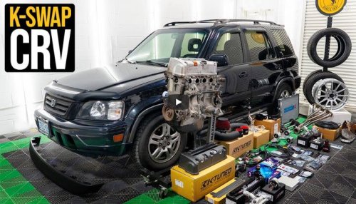 Building the Ultimate Honda CR-V: K-Swap Gets Complicated