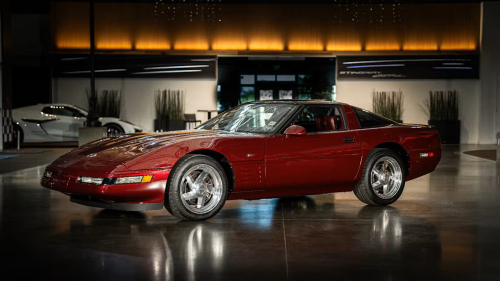 Michael Jordan's Ruby Red Corvette From 