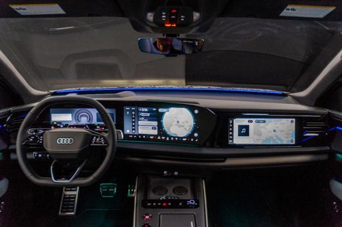 Audi, SEAT, The 2027 Audi Q9 Flagship Has Cupholders Big Enough for a Stanley and a Sound System That Vibrates Your Seat