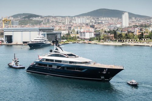 Turquoise Launches 250-Foot Hybrid Superyacht
