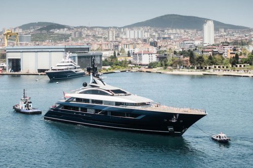 Turquoise Launches 250-Foot Hybrid Superyacht