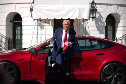 Trump Says EV Drivers Have a ‘Disease’ and Calls Them ‘Crazy’
