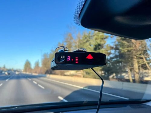 The Valentine V1 Gen2 Radar Detector Picks Up Speed-Measuring Devices From Farther Away Than Most