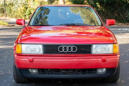 1990 Audi Coupe Quattro for Sale With 122,400 Miles Shown