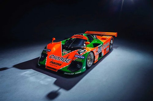 Iconic, $2 Million Mazda Race Car Catches Fire at Laguna Seca