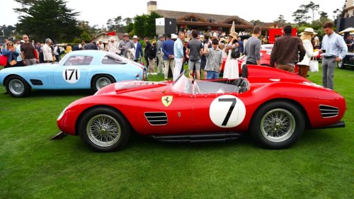 65 Ferraris Take Over Pebble Beach
