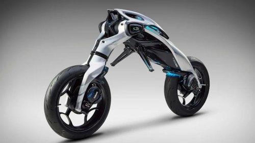 Yamaha Just Won A Design Award For This Weird, Bending, Self-Leaning Robot Motorcycle