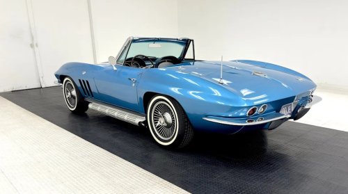 Chevrolet, 1966 Chevrolet Corvette Convertible Showcases Enduring Appeal Of The Iconic C2 Sting Ray
