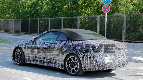 Spied: BMW i4 Convertible Confirms EV Droptops Are Going Mainstream