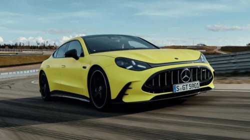 Mercedes-AMG's 1,153 Hp Electric GT 4-Door Takes On Porsche's Taycan
