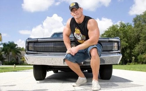 Inside John Cena's Muscle Car Collection