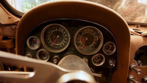 Dennis Collins Discovers A Saddle-On-Saddle 1964 Corvette Frozen In Time