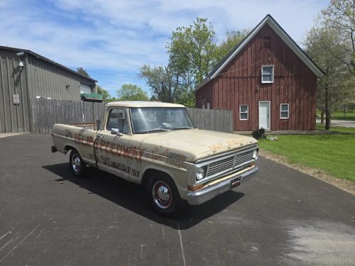 Ford, This 1971 Ford Pickup Is a Piece of Long Island Racing History