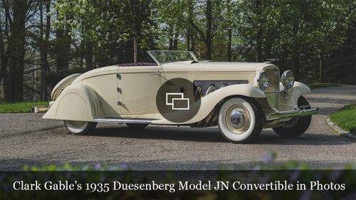 Clark Gable’s 1935 Custom Duesenberg Could Fetch $8 Million at Auction