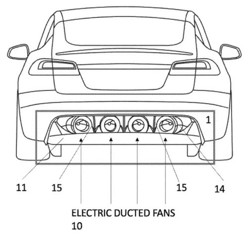 Tesla, Tesla Patents an Electric Fan Car Two Weeks Before Its Roadster Event