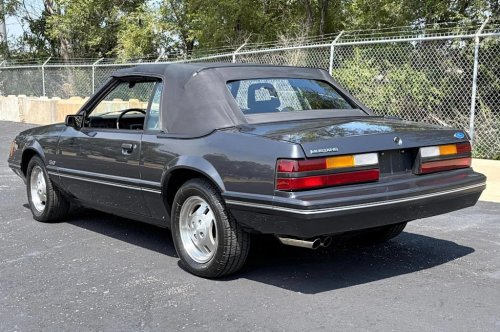 Ford, Ford Mustang, Ford Mustang GT, Ford GT, 1984 Ford Mustang GT Convertible for Sale With 37,000 Miles Shown
