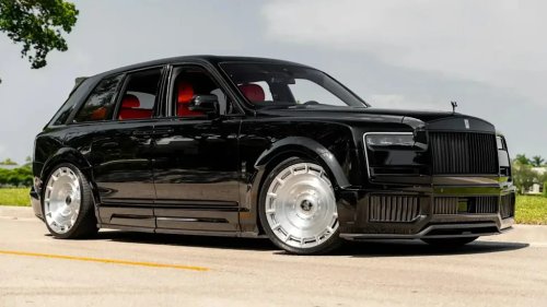 Someone Bid $555,551 For A 240-Mile, Customized Rolls-Royce Cullinan And Still Didn't Meet The Reserve