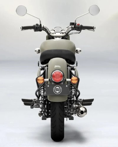This Uniquely Military-Inspired New Royal Enfield Classic Is Extra Rider Friendly to Boot