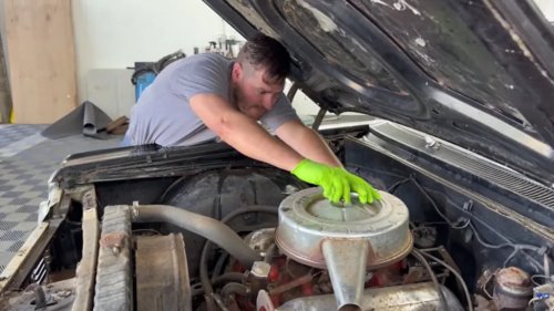 Forgotten 1964 Impala SS 409 Gets Cleaned For The First Time in 18 Years