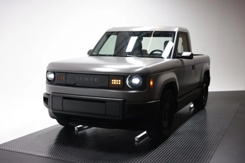 View Photos of the 2027 Slate Truck Prototype