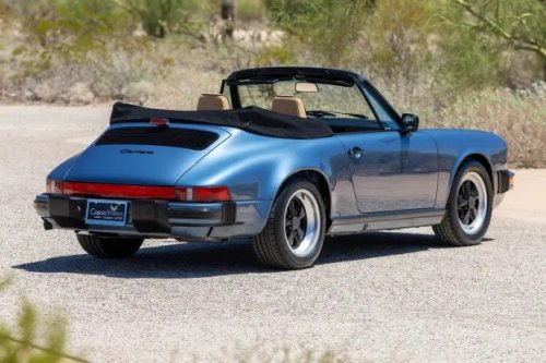 Porsche, Porsche 911, Porsche 911 Carrera, No-Reserve 1989 Porsche 911 Carrera Cabriolet With 25k Miles Is Up for Sale on Bring a Trailer