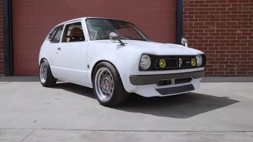This 1974 Honda Civic RS Restomod Hides A High-Revving Type R Secret