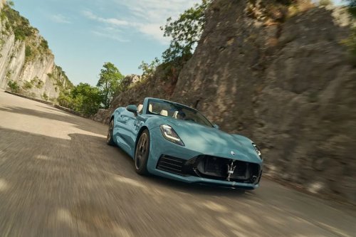 View Exterior Photos of the 2027 Maserati GranCabrio Folgore