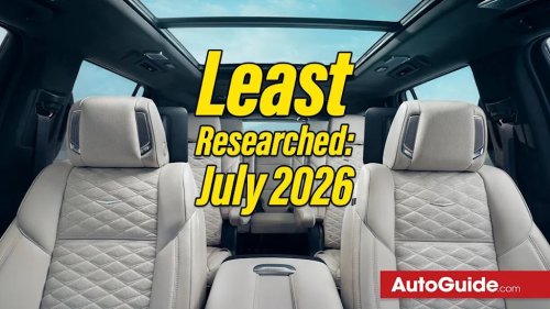 The Least Researched Vehicles In America: July 2026