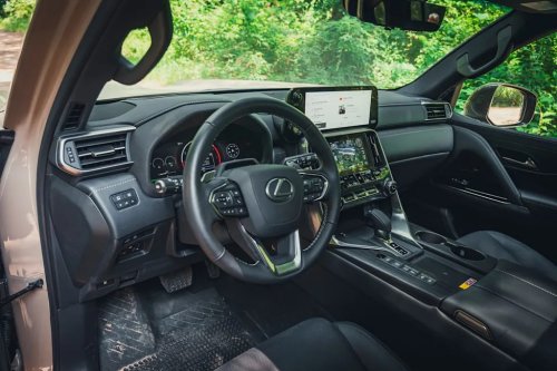 View Interior Photos of the 2026 Lexus LX700h Overtrail