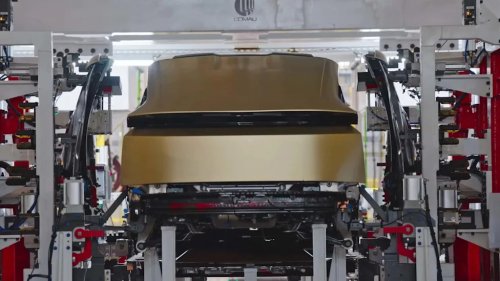 Tesla, Here's Our Best Look Yet At Tesla's 'Unboxed' Manufacturing For The Cybercab