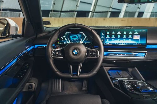 View Interior Photos of the 2026 BMW 540i xDrive