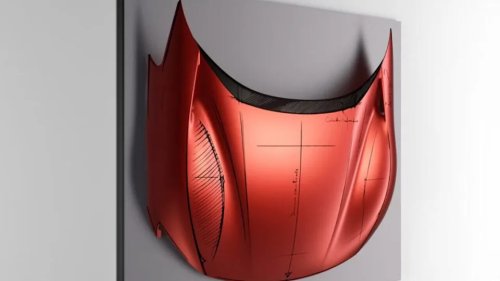 Ferrari, SuperCar, Ferrari’s New Wall Art Is Made From Actual Supercar Body Panels