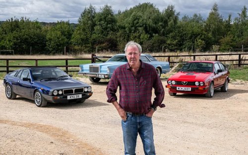 Jeremy Clarkson’s Grand Tour car for sale… with bagpipes in the boot