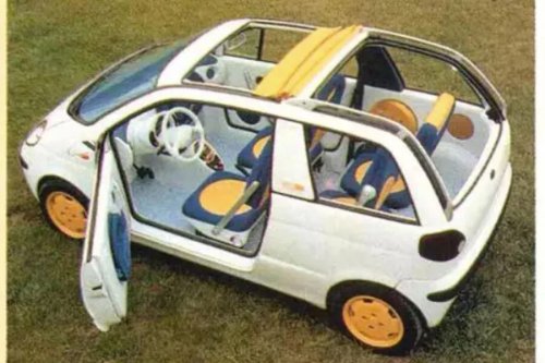 How the Daewoo Matiz began life as a Fiat concept