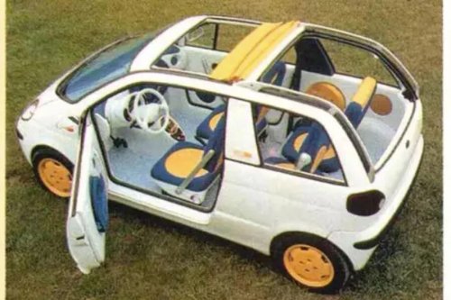 Daewoo, How the Daewoo Matiz began life as a Fiat concept