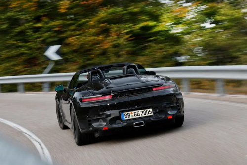 We Ride in Porsche’s Upcoming Electric 718 Boxster, and It Feels Shockingly Familiar