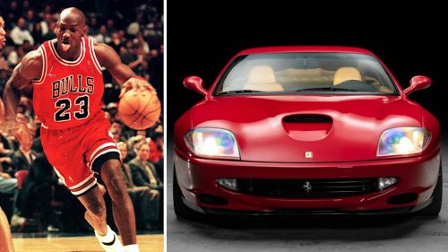 Michael Jordan’s Ferrari 550 Maranello He Drove With NBA Trophy Sells for $2.7 Million