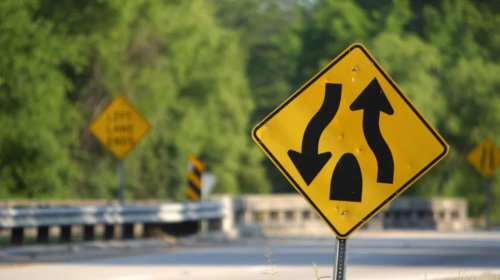 What Does The 'Divided Highway Ends' Sign Mean & Why Is It Important To Know?