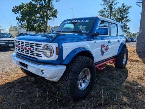 The 17for17 Tour: Meet the Custom Buffalo Bills Ford Bronco Built to Give Back