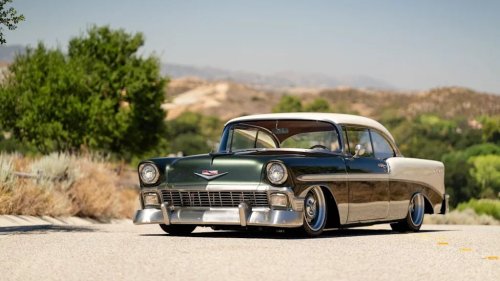 Chevrolet, This Stunning 1956 Chevrolet Bel Air Restomod Could Be Yours... If You Have Deep Pockets