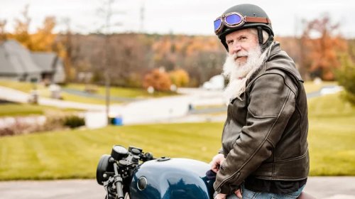 Why Do Some Bikers Wear German Helmets?