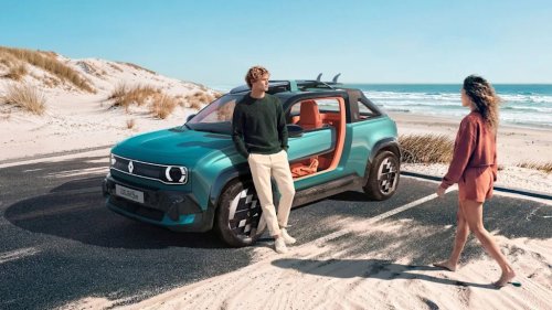 Renault, Renault 4 JP4x4 Turns The Electric R4 Into A Beach Pickup