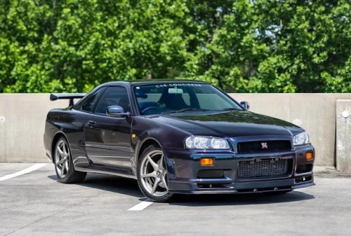 1999 Nissan Skyline GT-R Midnight Purple II for Sale With 34,000 Miles