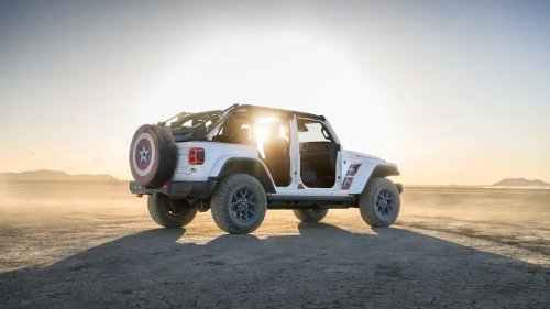 2026 Jeep Wrangler America250 Edition Brings Patriotic Style and a Marvel Tie-In