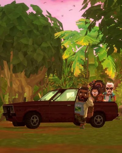 Hyundai, This Incredibly Successful Retro-Style Video Game Just Added a Classic Hyundai Pickup Truck